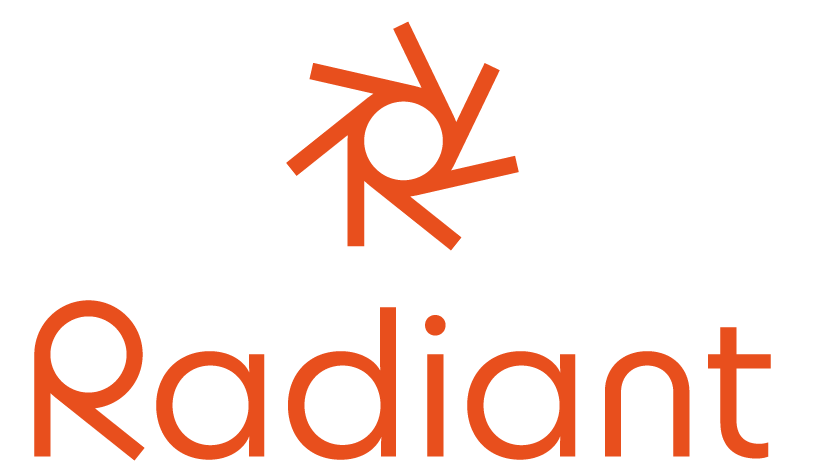 Radiant footer logo